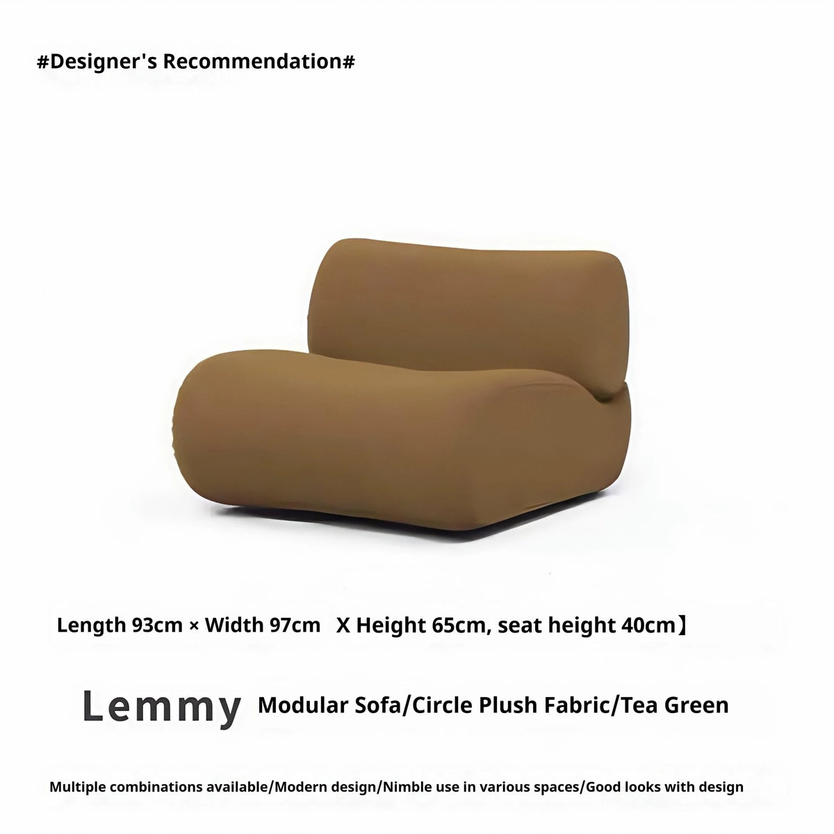 Vacuum-Compressed Modular Sofa, Wabi-Sabi Sherpa Fabric Sectional with High-Elastic Foam, Cream Mid-Century Style, Space Saving