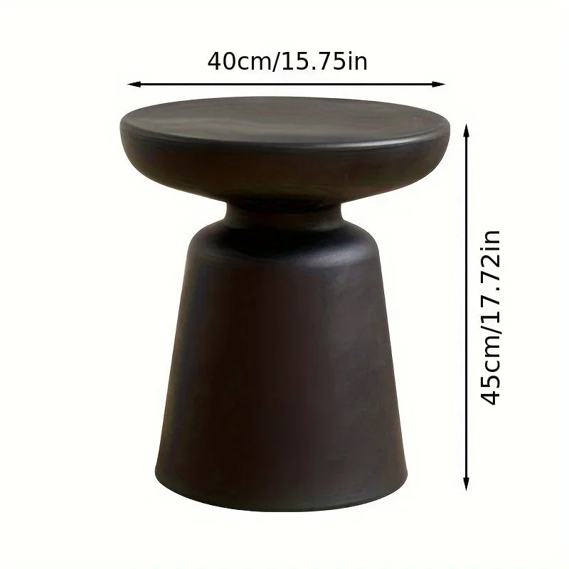 Nordic Simple Side Table Small Apartment Color Designe Low round Desk for Living Room Sofa Balcony Home