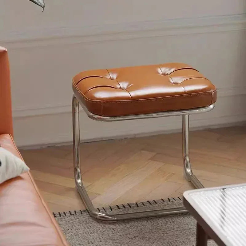 Slim Entryway Shoe Bench Narrow Hallway Seat Vintage Storage Stool Stool Chair Upholstered Bench Wassily Bench Step Stool