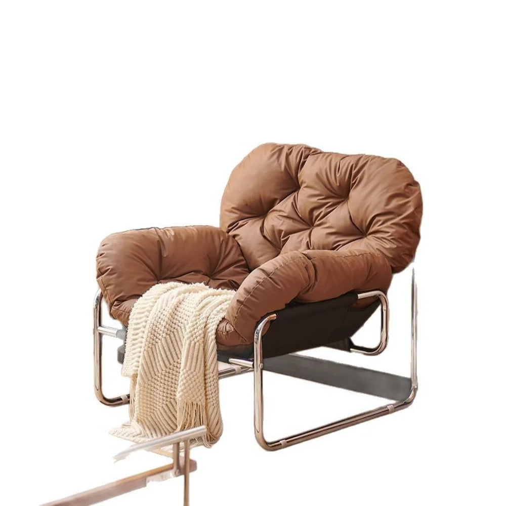 Ergonomic Lounge Chair High Back with Thick Cushion Modern Living Room Sofa Chair Desk Chair Relax Lazy Chair Home Furniture