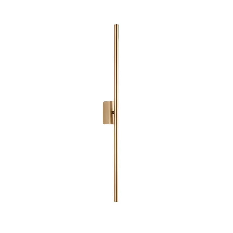 Nordic Light Luxury Metal Wall Lamp Long Reading Light Simple Creative Design Living Room Background Bedroom Bedside