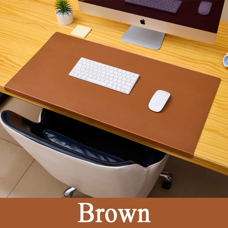 Folding Elbow Guard Wrist Guard PU Office Desk Mat Big Mouse Pad Laptop Computer Desk Pad Gaming Mousepad Table Mat Cushion