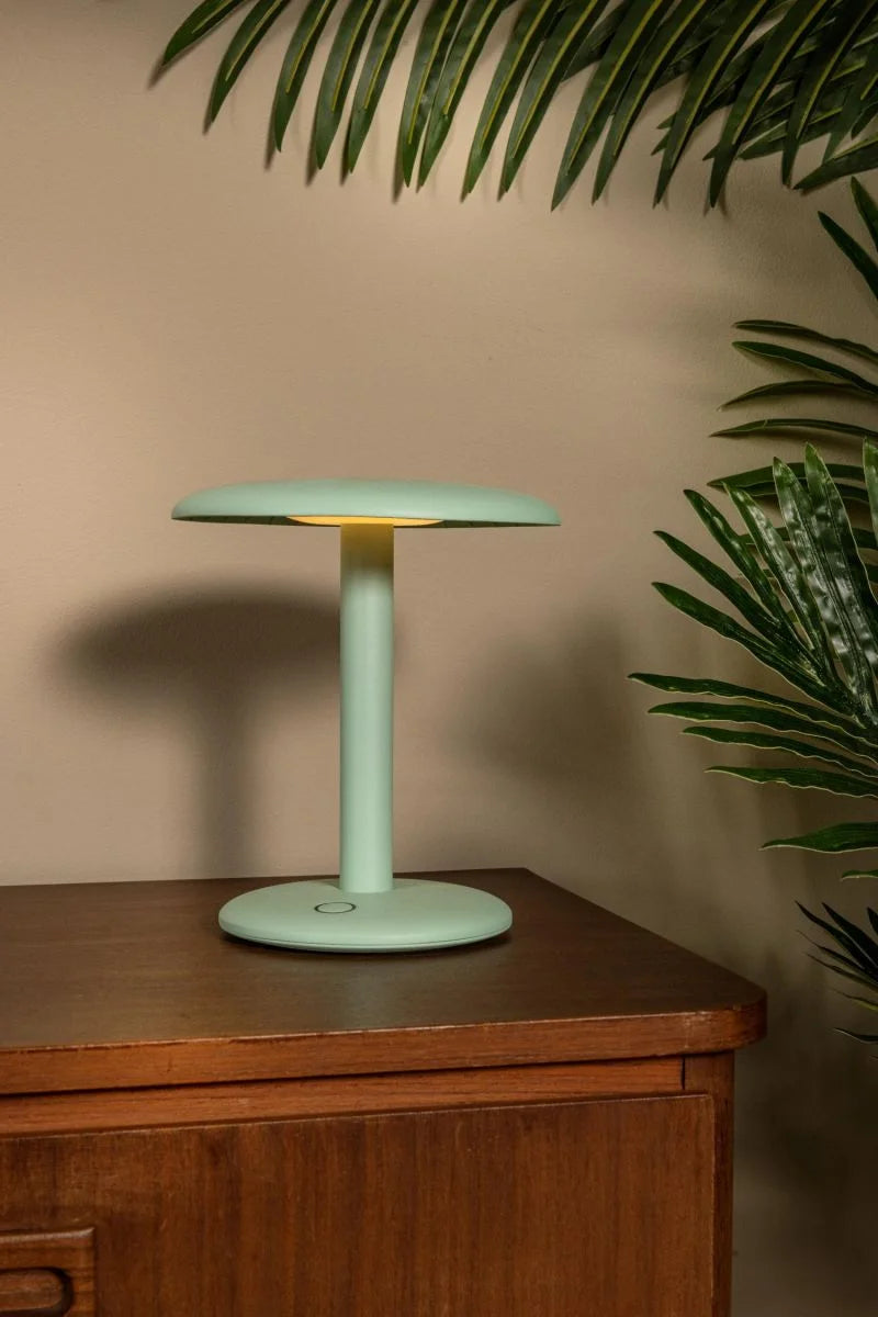 Cordless Touch Table Lamp, 3 Colors Dimmable LED Desk Lamp, Rechargeable Portable Bedside Lamp for Home Office Decor Gift