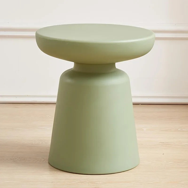 Nordic Simple Side Table Small Apartment Color Designe Low round Desk for Living Room Sofa Balcony Home