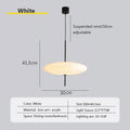Nordic LED Pendant Light Flying Saucer Design Lamp for Bedroom Living Room Bar Cafe Office Indoor Simple Home Decorative Fixture
