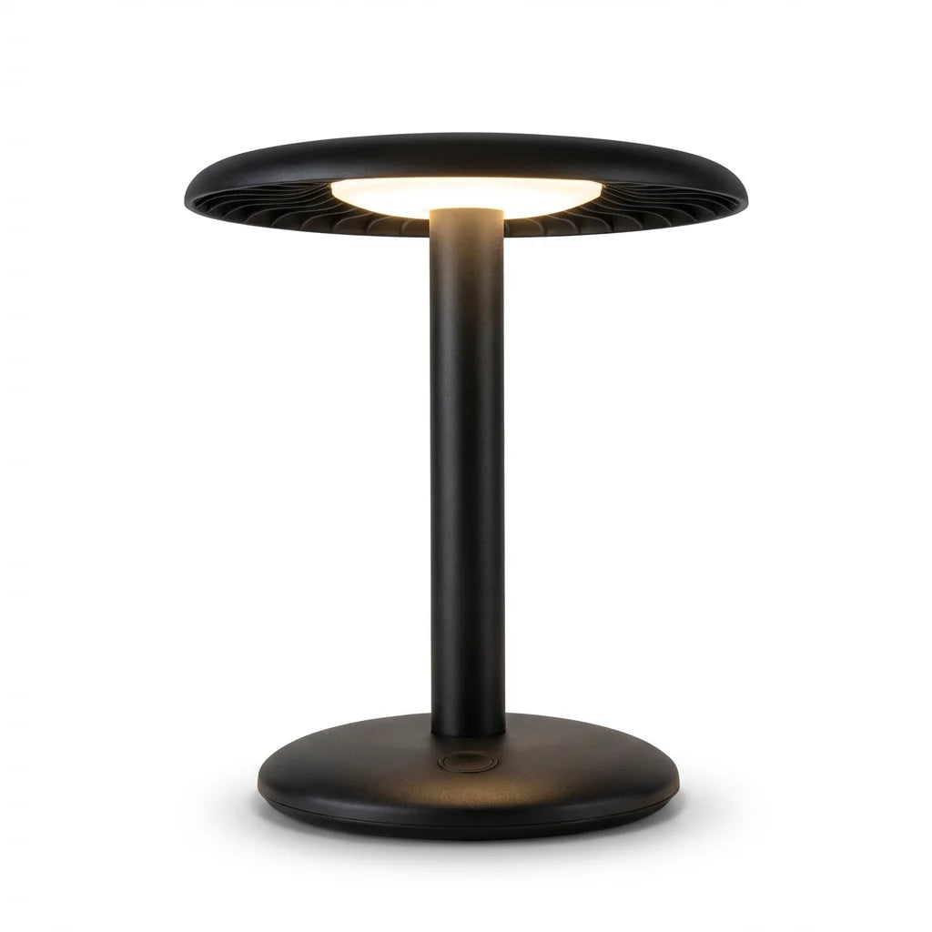 Cordless Touch Table Lamp, 3 Colors Dimmable LED Desk Lamp, Rechargeable Portable Bedside Lamp for Home Office Decor Gift