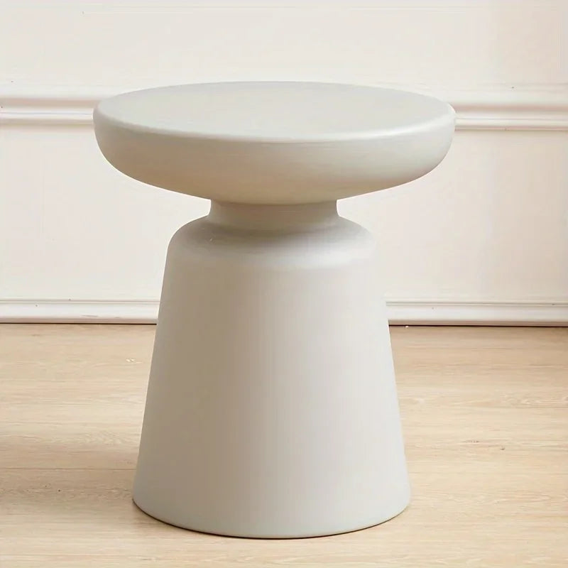 Nordic Simple Side Table Small Apartment Color Designe Low round Desk for Living Room Sofa Balcony Home