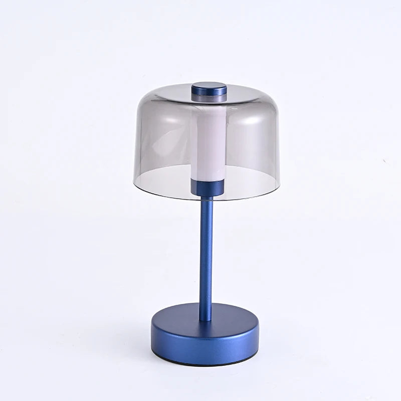 Desk Lamp Luxury Transparent Light Lampshade Bedroom LED Table Lamp Decoration Mood Light Bedside Rechargeable Desk Lamps