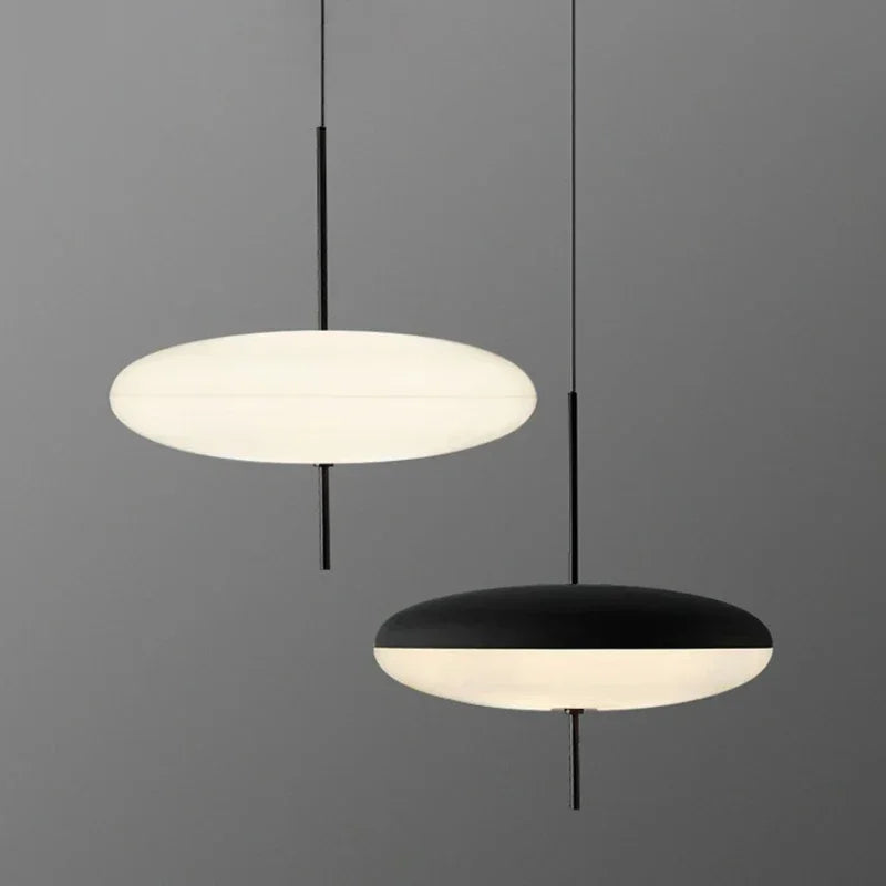 Nordic LED Pendant Light Flying Saucer Design Lamp for Bedroom Living Room Bar Cafe Office Indoor Simple Home Decorative Fixture