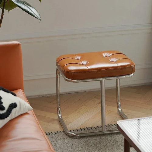 Slim Entryway Shoe Bench Narrow Hallway Seat Vintage Storage Stool Stool Chair Upholstered Bench Wassily Bench Step Stool