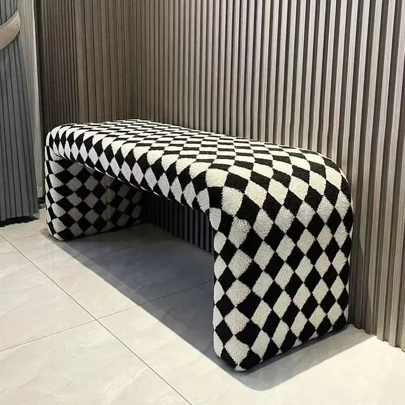 Sofa Bench, Integrated Long Stool, Shoe Changing Stool, Entrance Seat, Bedroom, Bed End Stool, Wardrobe, Clothing Store Stools