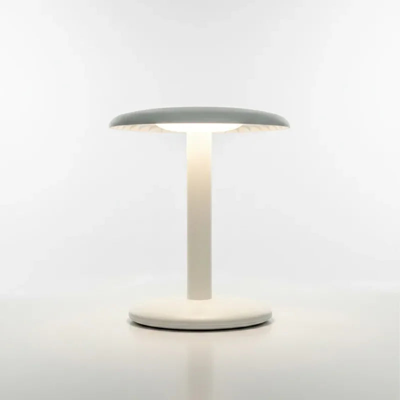 Cordless Touch Table Lamp, 3 Colors Dimmable LED Desk Lamp, Rechargeable Portable Bedside Lamp for Home Office Decor Gift
