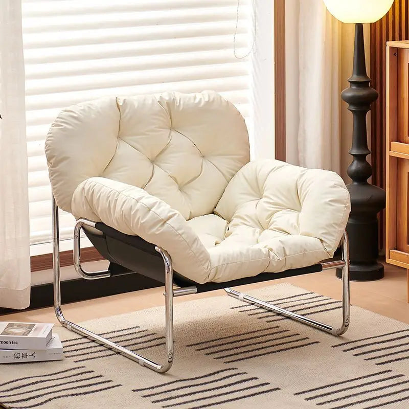 Ergonomic Lounge Chair High Back with Thick Cushion Modern Living Room Sofa Chair Desk Chair Relax Lazy Chair Home Furniture