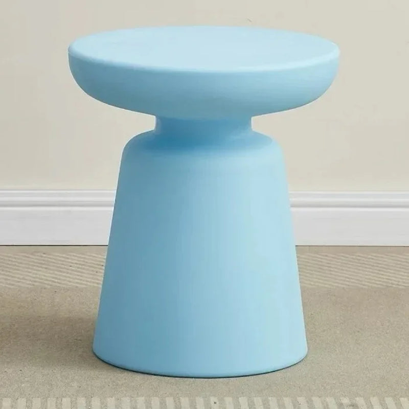 Nordic Simple Side Table Small Apartment Color Designe Low round Desk for Living Room Sofa Balcony Home